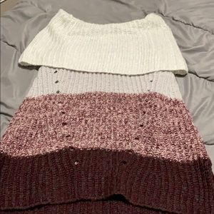 Knox Rose sleeveless cowl-neck sweater